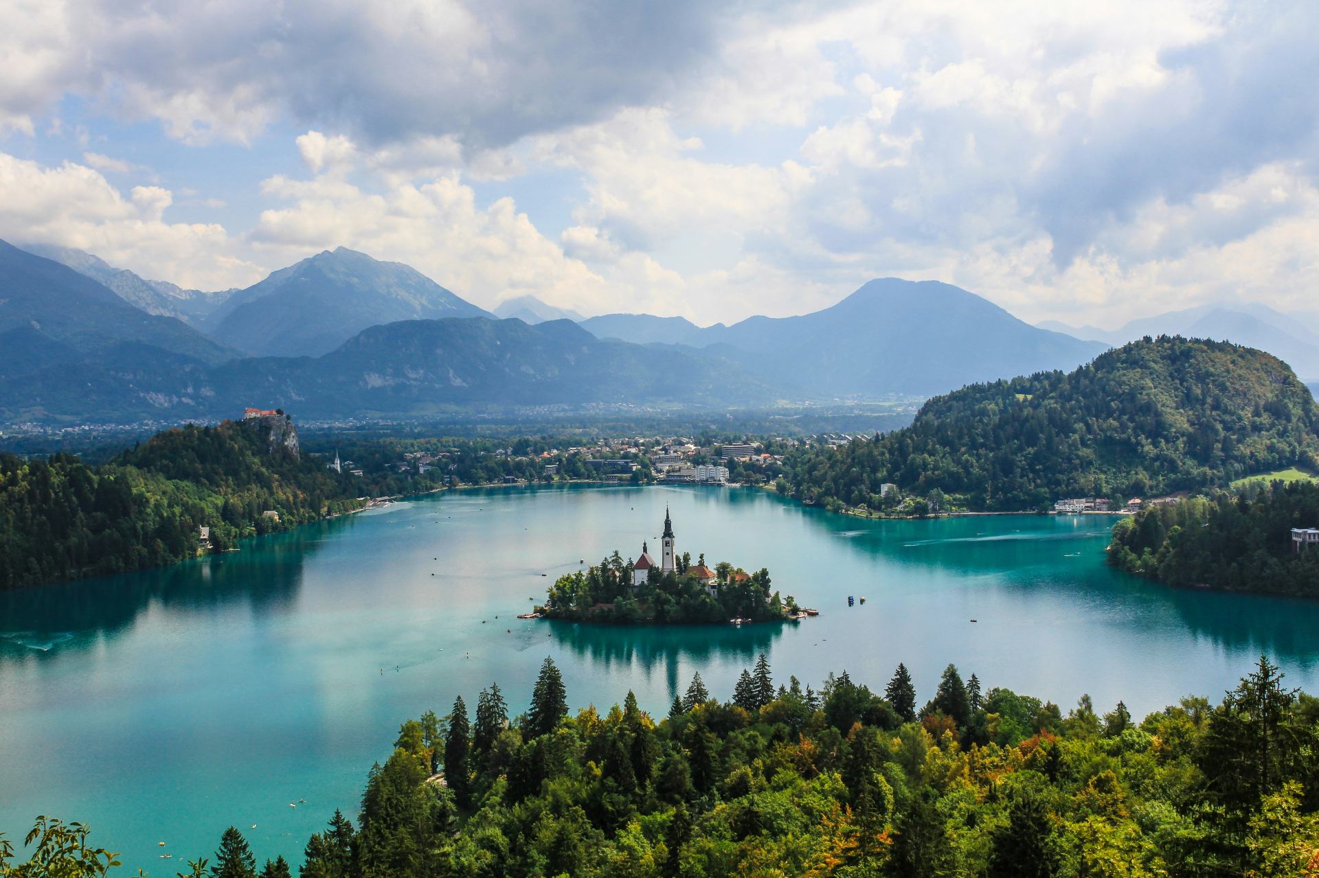 Bled i Ljubljana