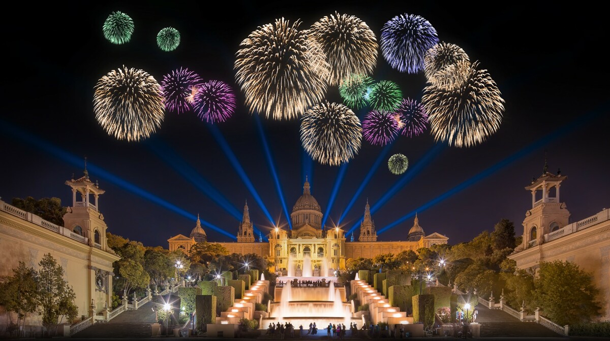 Nova godina Barcelona 