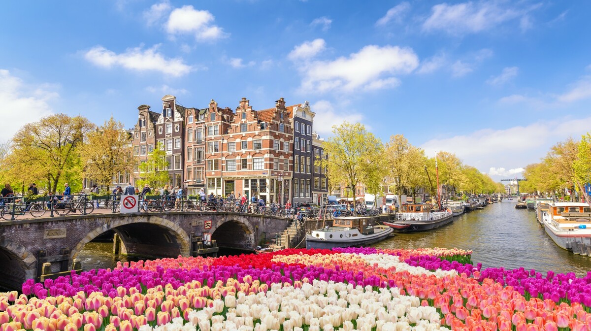 Amsterdam i Keukenhof