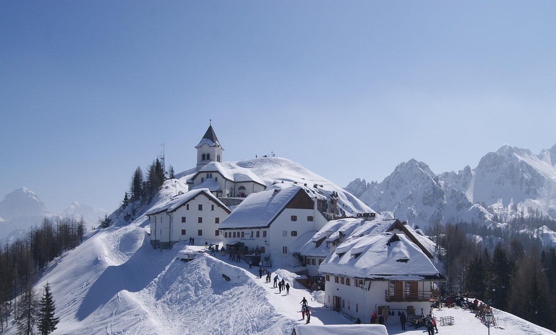 Monte Lussari i adventska staza Pur