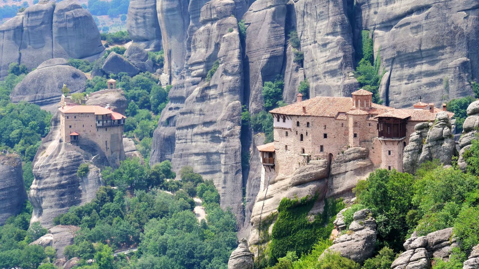 Atena, Delfi, Meteora i Olimpija