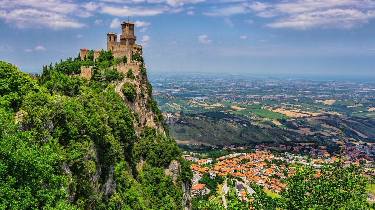 San Marino, Rimini i Ravenna